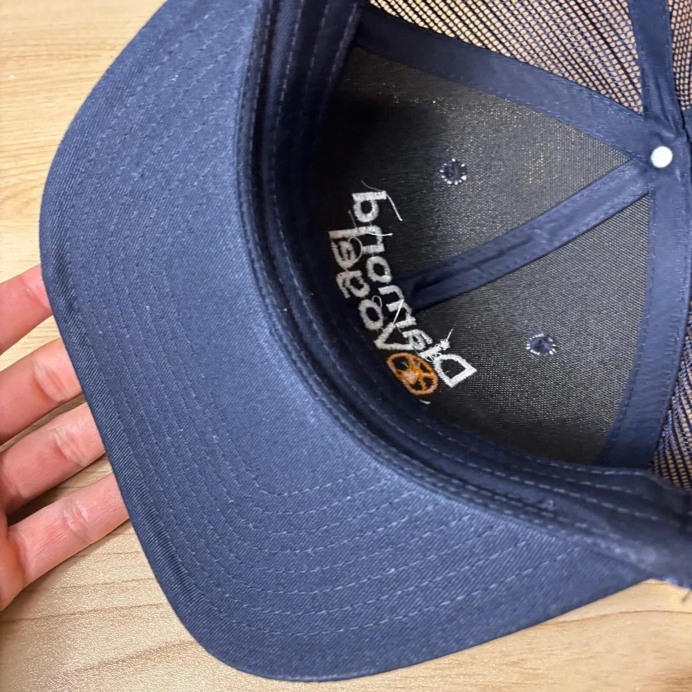 Diamond Vogel Hat Cap Snap Back Blue Navy Adjustable
